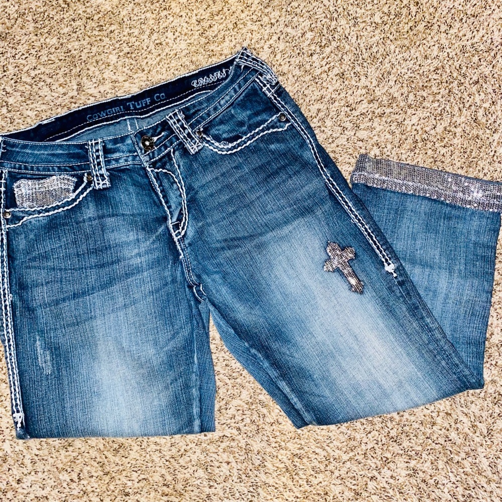 Cowgirl Tuff Co. capris